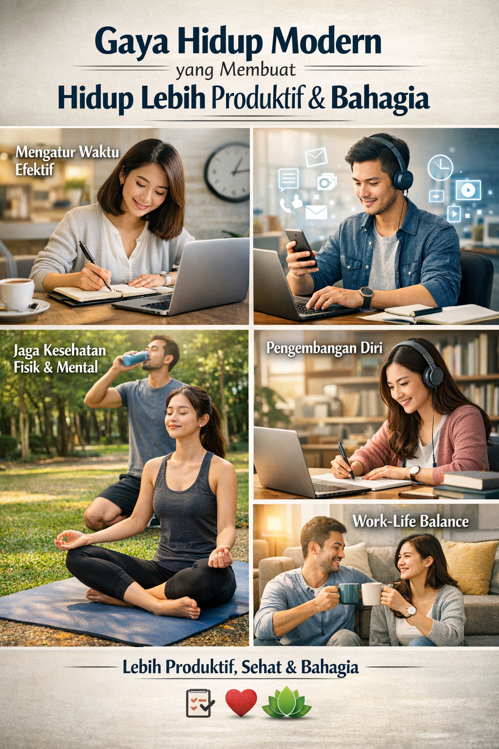 pola hidup sehat modern