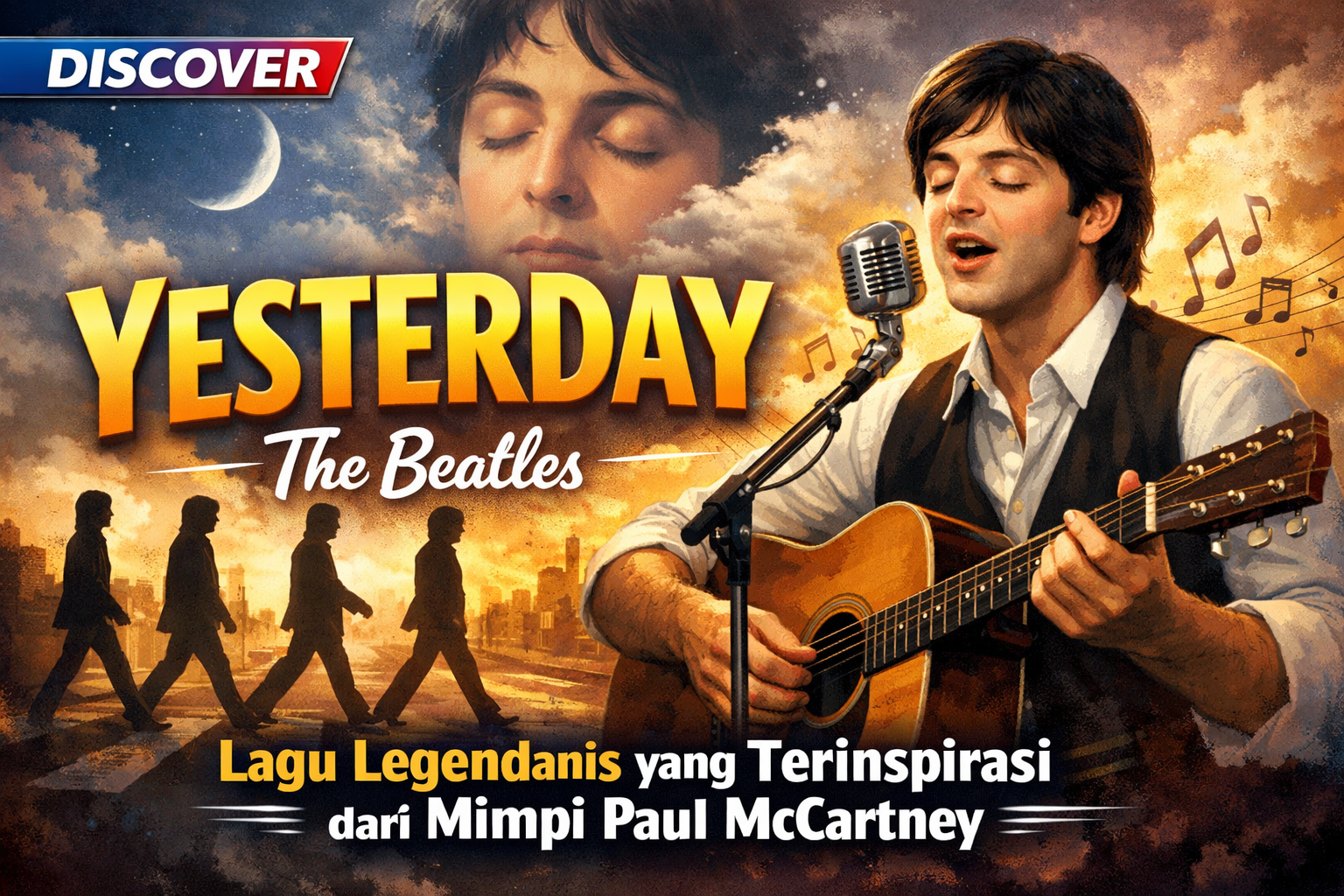 Yesterday – The Beatles: Lagu Legendaris yang Terinspirasi dari Mimpi Paul McCartney