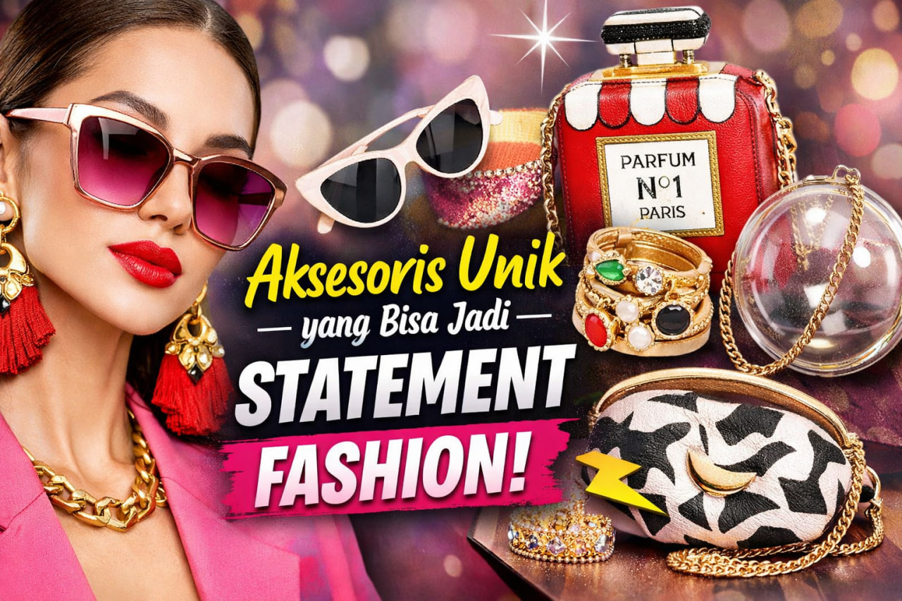 Aksesoris Unik yang Bisa Jadi Statement Fashion