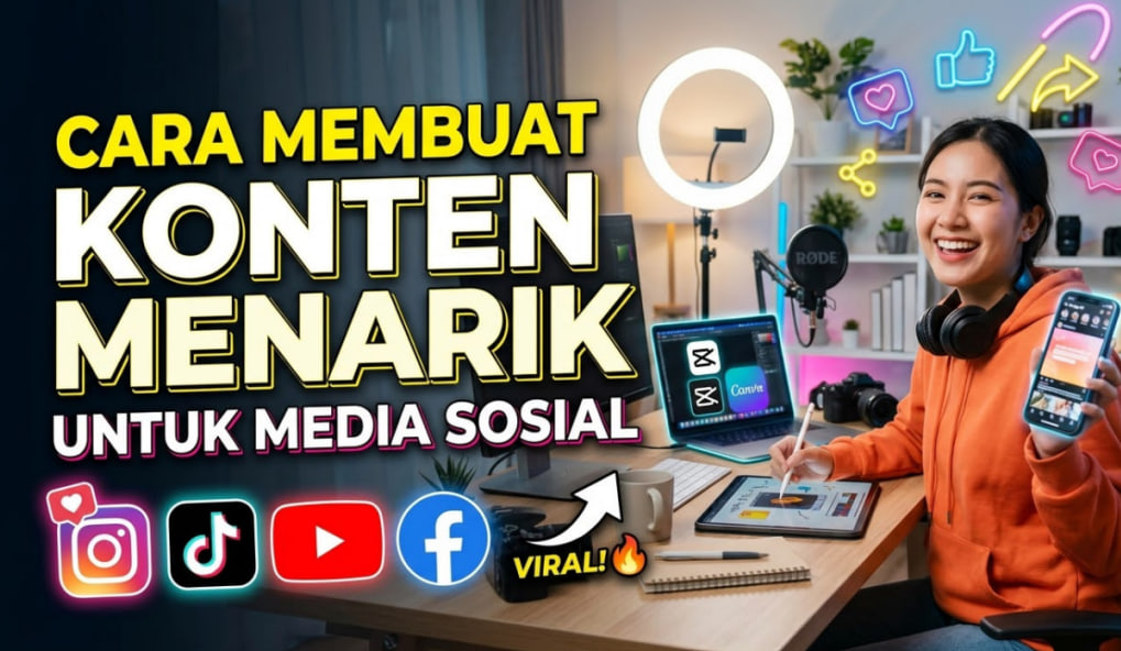 Cara Membuat Konten Menarik untuk Media Sosial