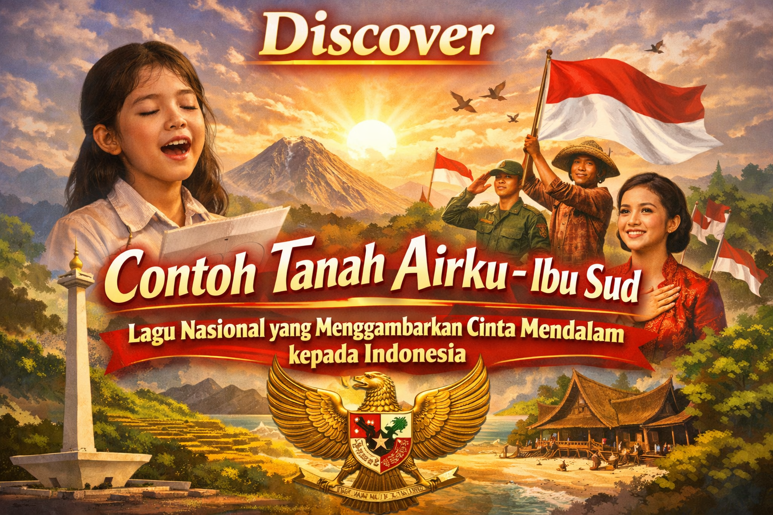 Tanah Airku – Ibu Sud: Lagu Nasional yang Menggambarkan Cinta Mendalam kepada Indonesia