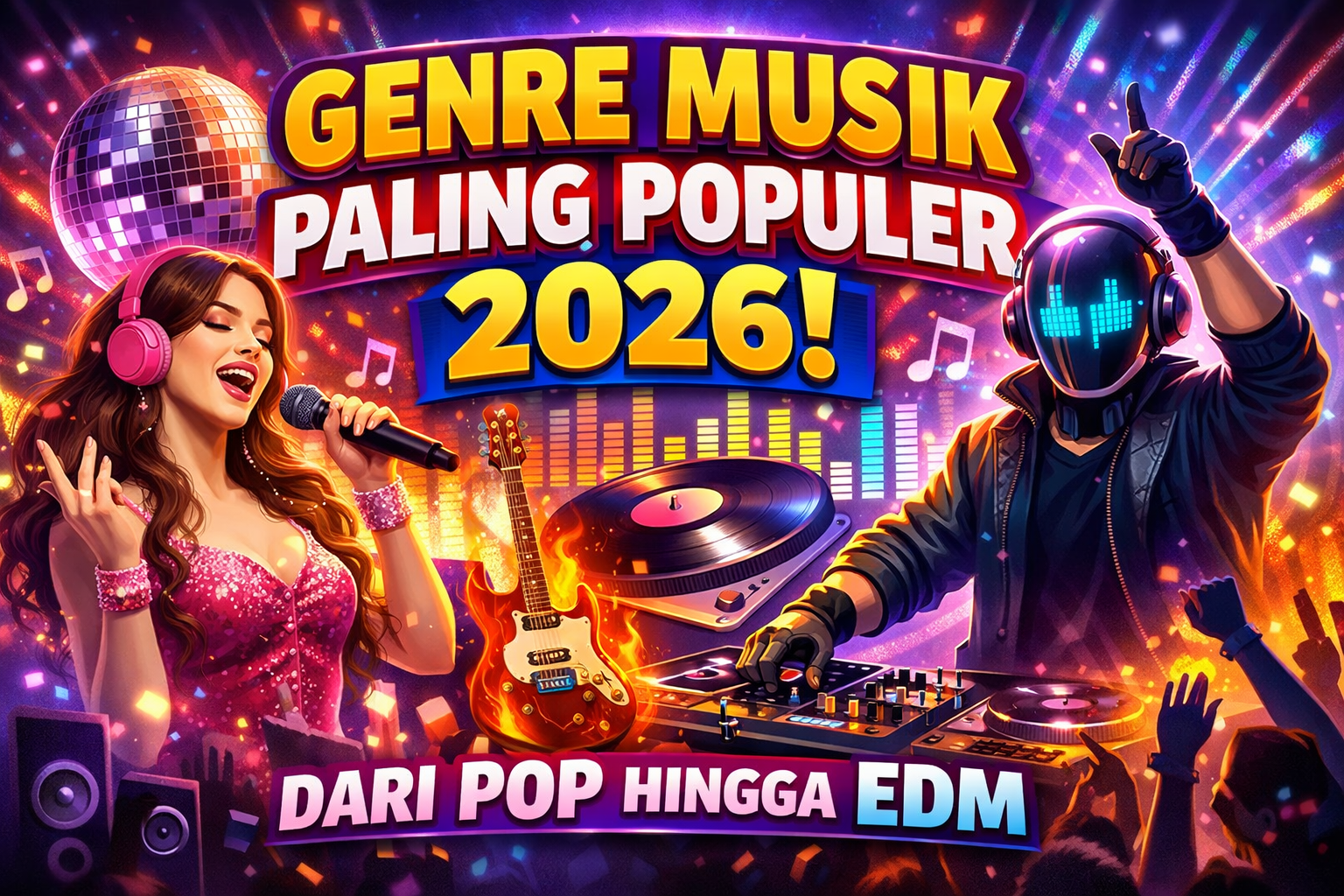 Musik Paling Populer 2026: Dari Pop hingga EDM