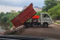 DLH DKI: Bantaran Kali di TPU Tanah Kusir Itu Penampungan Sampah Sementara