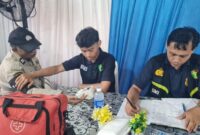 Polres Jakut Lakukan Pemeriksaan Kesehatan Personel Jelang Pengamanan Lebaran