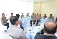Kapolda Sumsel Tingkatkan Solidaritas Lewat Diskusi dan Evaluasi Kinerja