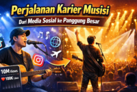 Perjalanan Karier Musisi dari Media Sosial ke Panggung Besar