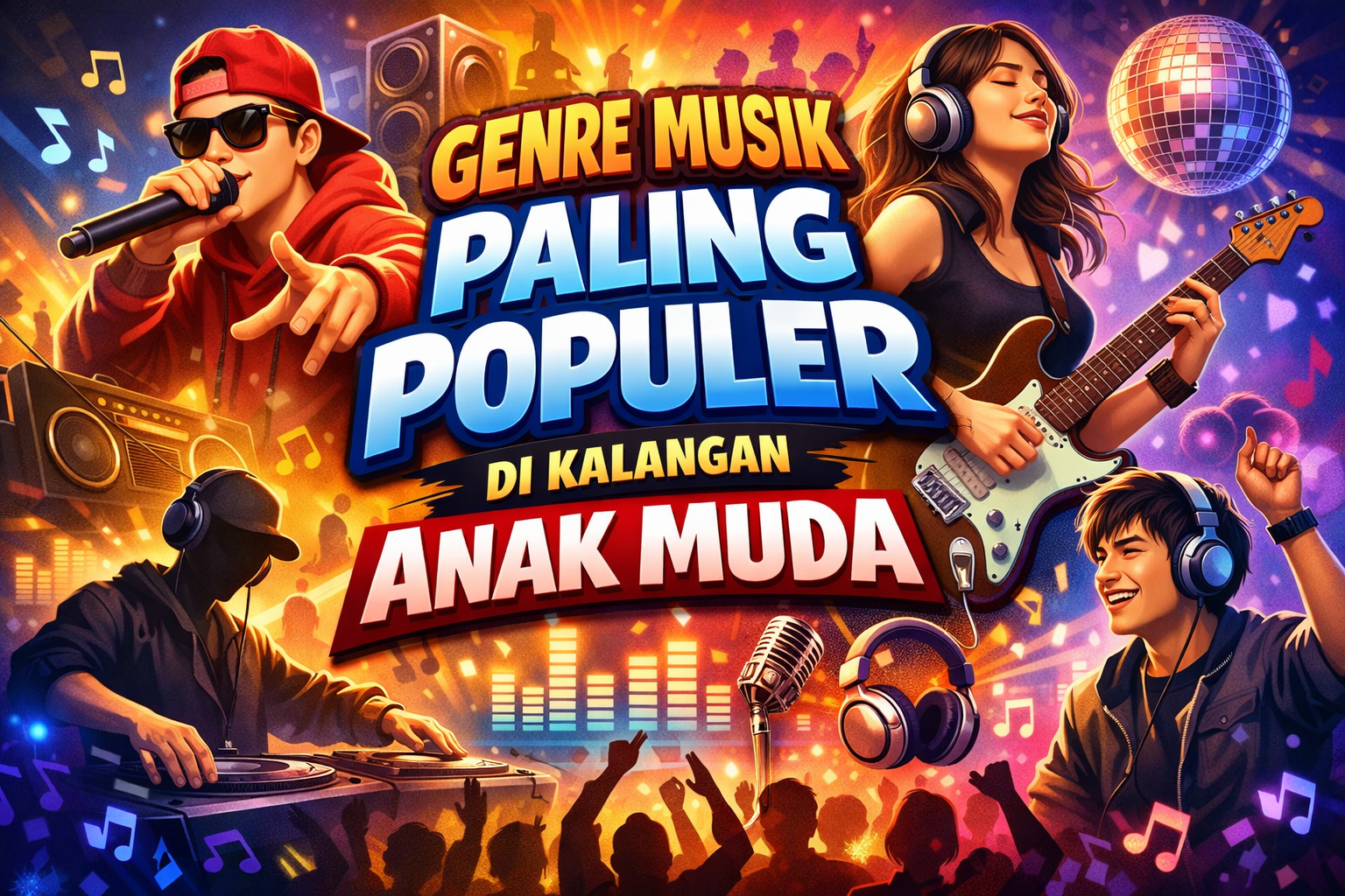Genre Musik Paling Populer di Kalangan Anak Muda