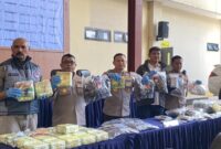 Polisi Amankan Pengedar Narkoba Jaringan Medan–Jakarta, Sita 26,7 Kg Ganja