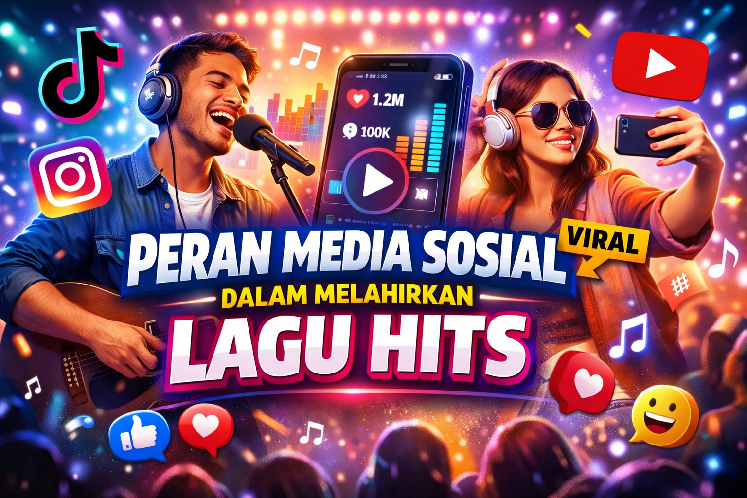 Peran Media Sosial dalam Melahirkan Lagu Hits