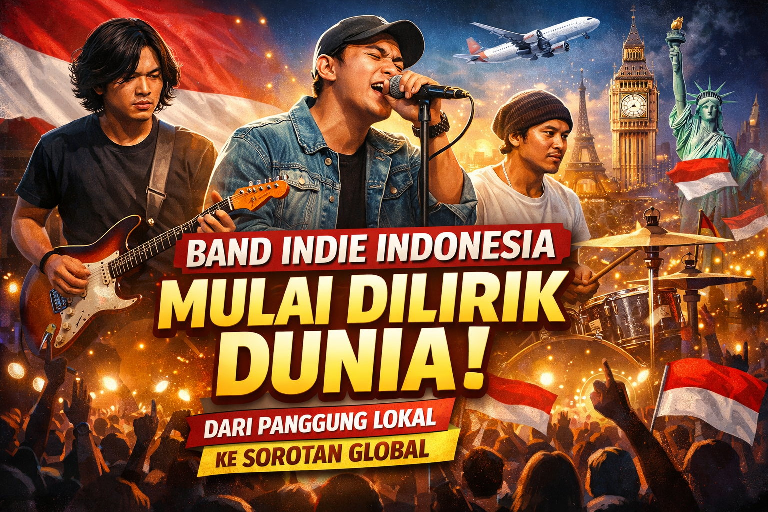 Band Indie Indonesia yang Mulai Dilirik Dunia