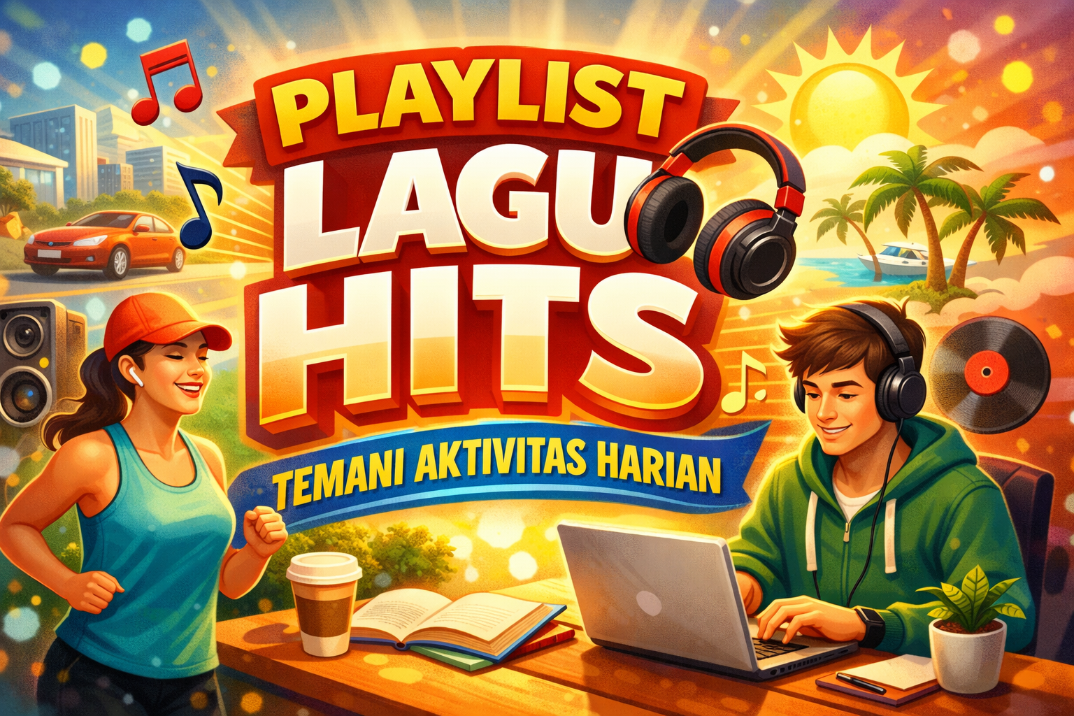 Playlist Lagu Hits untuk Temani Aktivitas Haria
