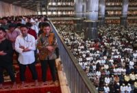 Menag Sebut Jemaah Salat Id di Istiqlal Tembus Lebih dari 500 Ribu Orang