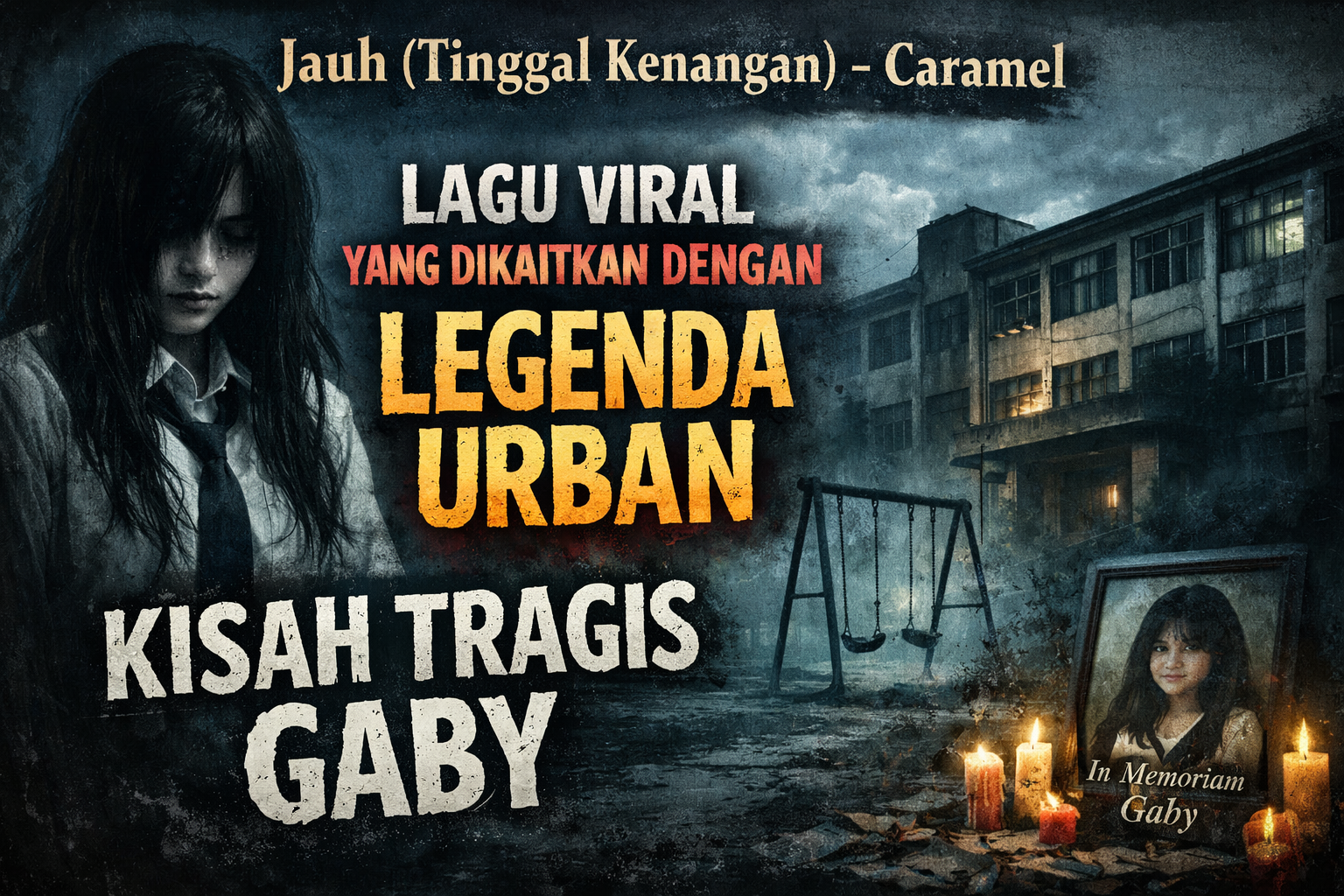 Jauh (Tinggal Kenangan) – Caramel: Lagu Viral yang Dikaitkan dengan Legenda Urban Kisah Tragis Gaby