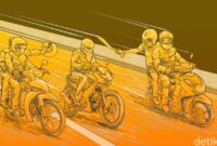 Begal Bersenjata Tajam Beraksi di Jakpus, Motor dan Ponsel Korban Dibawa Kabur