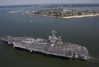 Kapal Induk Ketiga AS Menuju Kawasan Timur Tengah