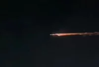BRIN Ungkap Objek Bercahaya di Langit Lampung Diduga Sisa Roket China