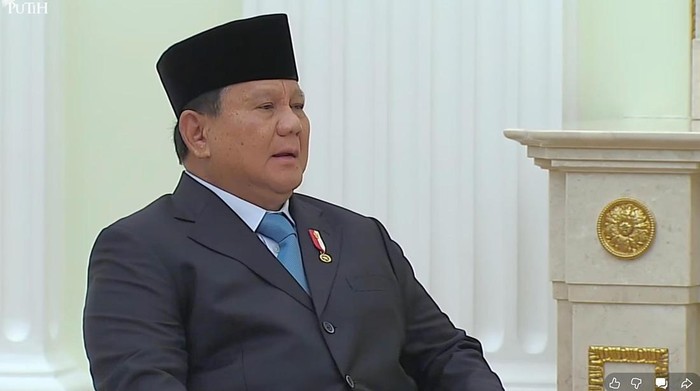 Prabowo Temui Putin, Bahas Dinamika Geopolitik Global