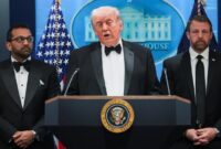 Kala Trump Singgung Perang Iran Usai Lolos Insiden Penembakan